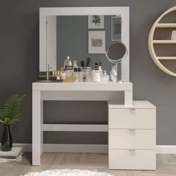 Latitude Run® Collete Dressing Vanity with Mirror & Reviews Wayfair